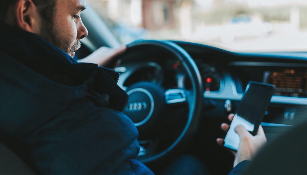 Texting and driving, Martin G Schulz & Associates criminal lawyers in Calgary