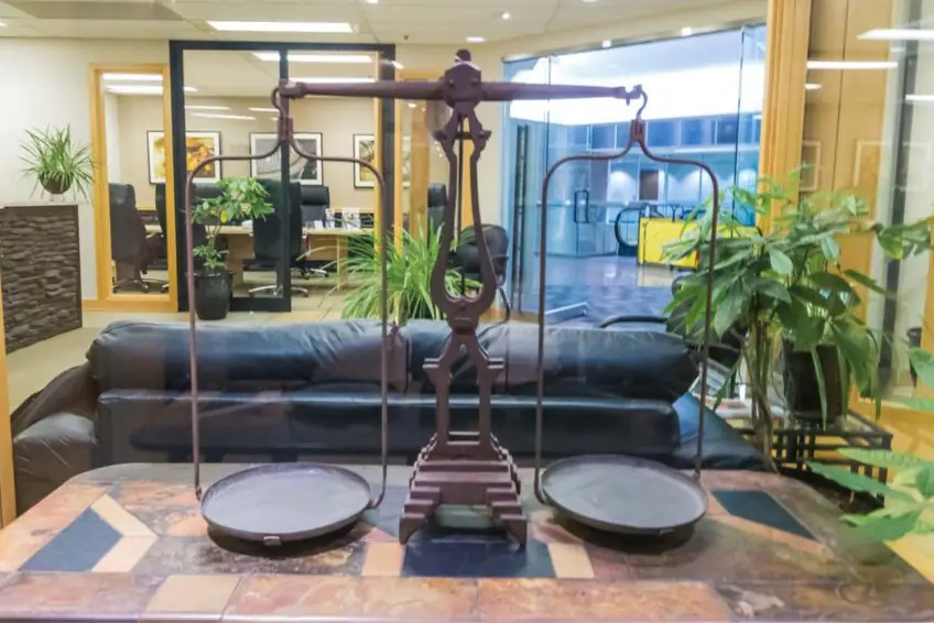 Lethbridge criminal defence lawyer firm interior, Martin G. Schulz & Associates